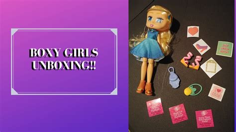 Boxy Girls Unboxing Dolls Exclusive To Target Youtube