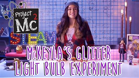 Project Mc² Mckeyla Mcalister Glitter Light Bulb Experiment Doll