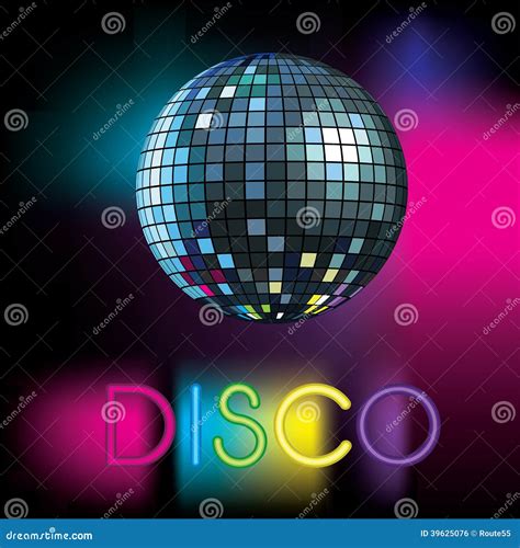 Disco Ball Stock Vector Illustration Of Nightlife Glitter 39625076