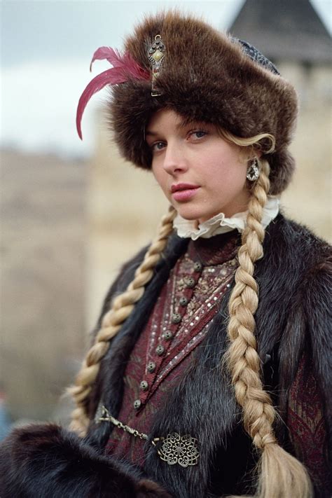 Polish Actress Magdalena Magdalen Mielcarz In The Polish Nobility Costume Polish Clothing