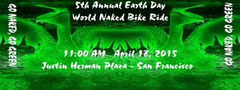 Fifth Annual Earth Day World Naked Bike Ride San Francisco Chapter