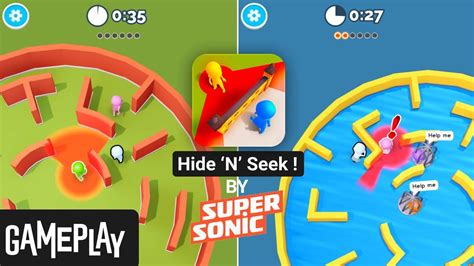 Hide ‘n Seek Gameplay Hyper Casual Game Made With Unity Youtube