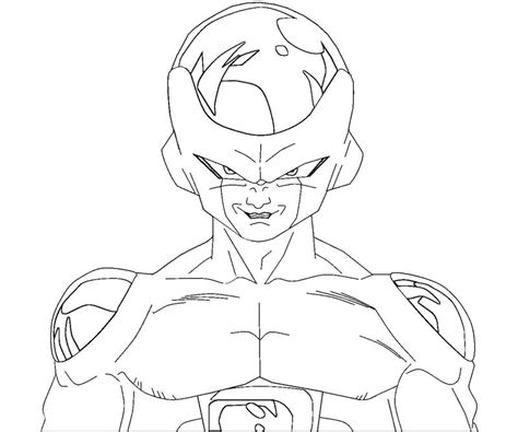 Frieza 10 Coloring | Crafty Teenager