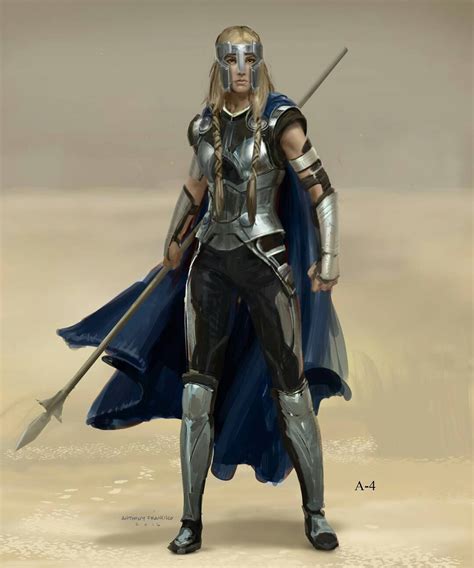 Thor Ragnarok Concept Art Characters Character Art Female Armor