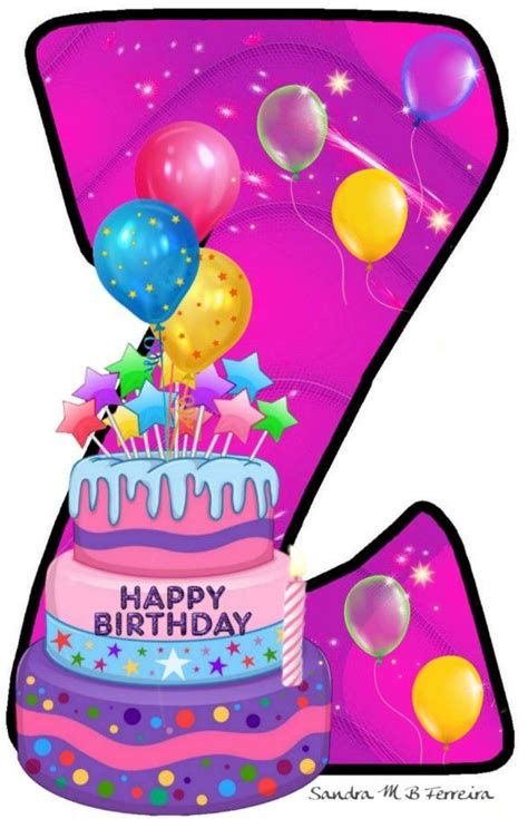 Pin By Pam Harbuck On Alfabeto Completo Iii Birthday Letters