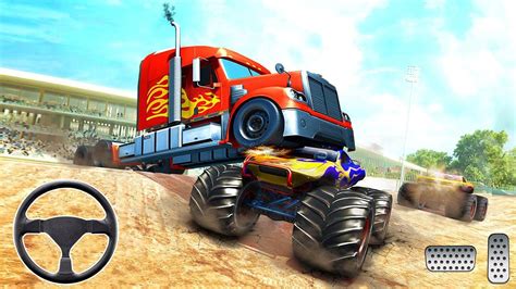 Extreme Monster Truck Demolition Derby Monster Truck Car Games