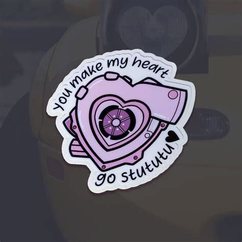 Sticker You Make My Heart Go Stututu♥ Midnightjp