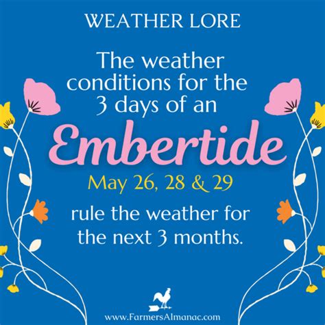 Ember Days Dates And Meaning Farmers Almanac