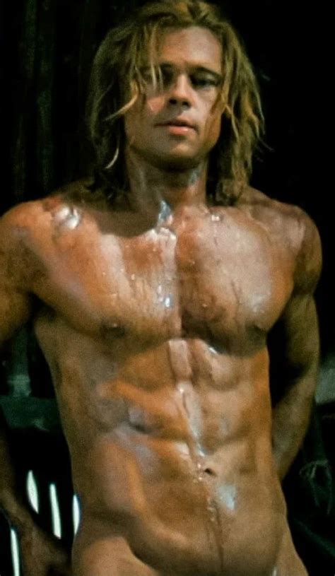 Brad Pitty Brad Pitt Shirtless Brad Pitt Long Hair Brad Pitt Troy Fight Club Workout Kevin