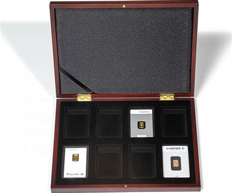 Deutschland 2020 Lighthouse Cassette Volterra Mahogany For 8 Gold Bars In Blister Storage New