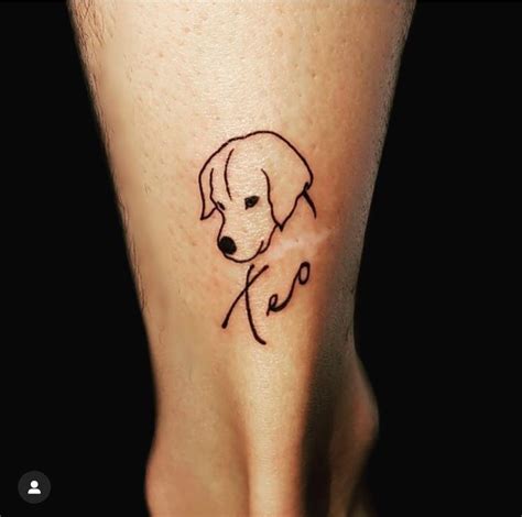 Tattoo Für Hund Harness Hund