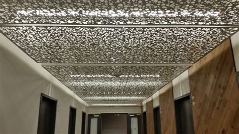 Suspended ceiling materials for kitchen and bathroom include pvc plastic gussets, aluminum composite panels and aluminum gussets. Architectural Metals and Railings | Astro Metal Craft