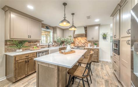 Rustic Kitchen Remodel At Carriage Oaks In Bossier City La Ashleys