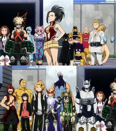 Mha Class 1 A Hero Costumes By Mdwyer5 On Deviantart