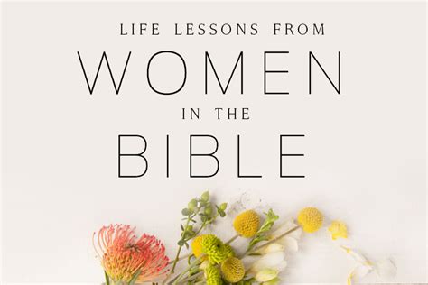 Life Lessons From Women In The Bible Giveaway Lifeway Women All Access