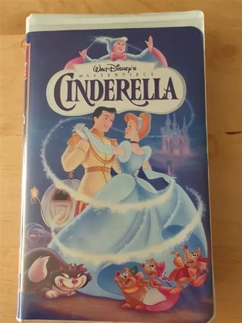 Walt Disney Cinderella Vhs Clamshell Masterpiece Collection The Best