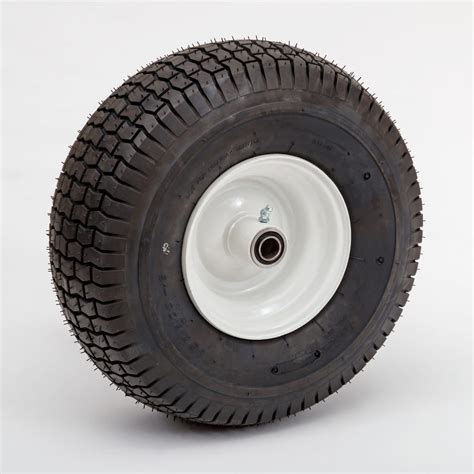 Lapp Wheels 15 Inch Diameter 15 600 6 Pneumatic Wheel Wide Turf Tread