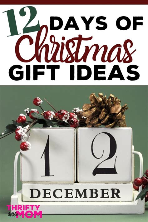 12 Days of Christmas Gift Ideas For Everyone in the Family » Thrifty