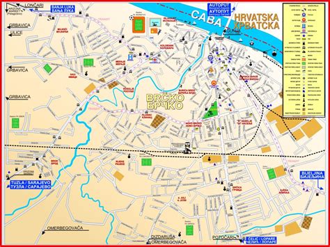 Mapa Grada Bijeljina