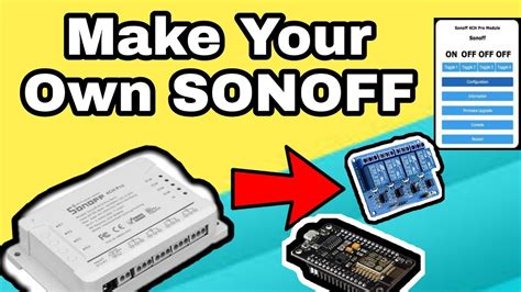 Make Your Own Sonoff Using Node Mcu In The Easiest Way Youtube
