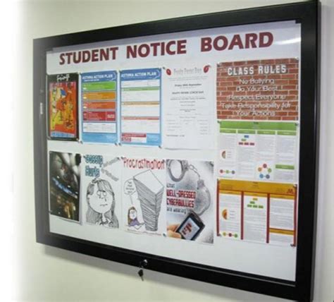 Digital Notice Board For Education Digital Message Board Digital
