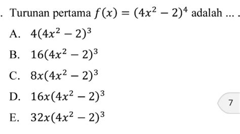 Contoh Soal Rumus Turunan Fungsi Pangkat Contoh Soal Terbaru Hot Sex