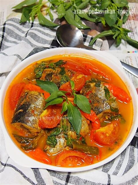 Resepi telur masak asam paling sedap & menyelerakan (10 minit dah siap) resepi telur simple. Asam Pedas Ikan Tongkol dengan Kemangi - Monic's Simply ...