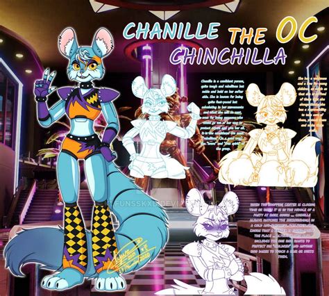 Fnaf Sb Oc Chanelle The Chinchilla English By Klfunsskxd On Deviantart Fnaf Oc Anime Fnaf