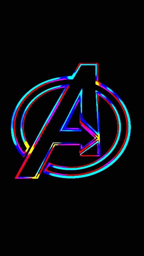 Neon Avengers Android Wallpapers Wallpaper Cave