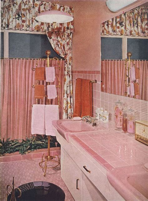 Better Homes 12 Retro Pink Bathroom Pink Bathroom Retro Home Decor