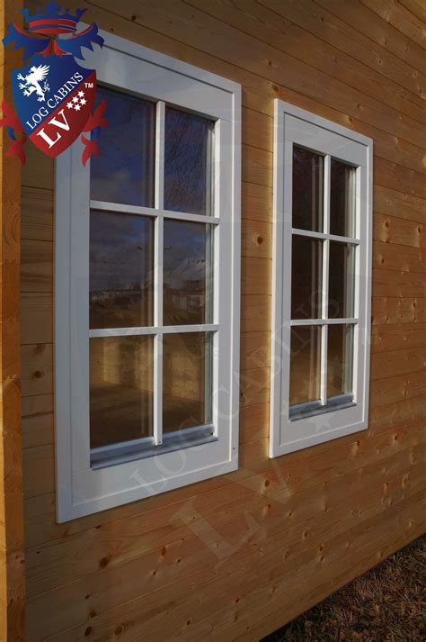 Deluxe Log Cabins 55m X 35m Log Cabin Residential Windows Windows