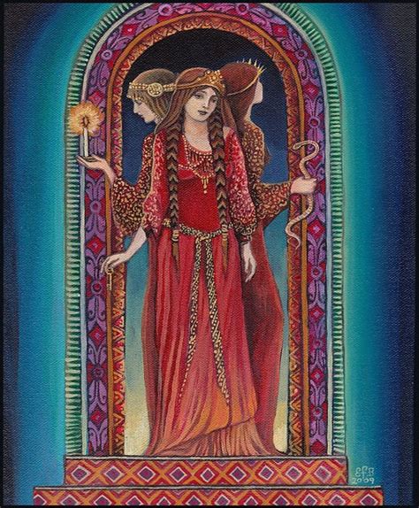 Hecate Goddess Of The Crossroads 20x24 Poster Print Pagan Etsy