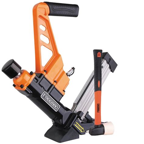 Nail guns are relatively affordable tools. Shop FREEMAN 2-in x 16-Gauge Roundhead Flooring Pneumatic ...