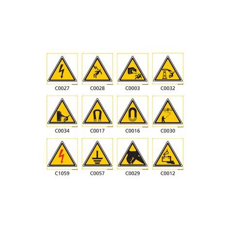 Pictogramme danger électrique pour la protection du personnel en entreprise. Panneau et Pictogramme de Signalisation danger électrique