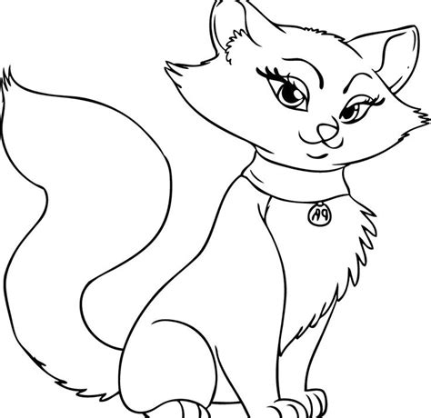 Starry-shine: Siamese Cat Coloring Pages
