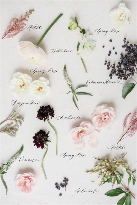 Types of wedding bouquet flowers. Types of Wedding Flowers by Colour | ElegantWedding.ca
