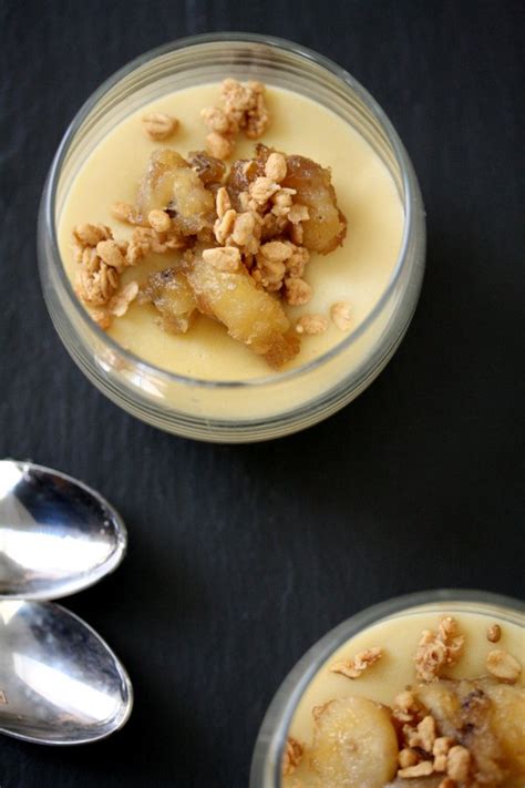 Line 2 baking sheets with parchment paper, or a nonstick. Healthy Banana Pudding Recipe with Rum Compote (Gluten-Free)