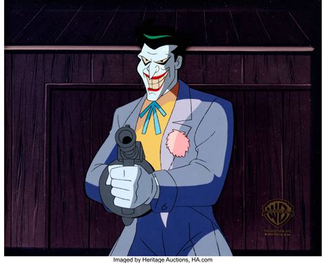 Batman The Animated Series The Joker Production Cel Warner Lot