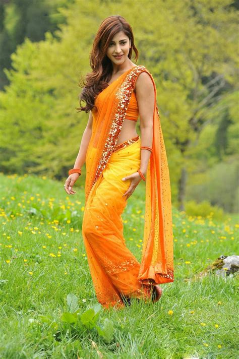 Beauty Of Saree Shruti Haasan In Saree