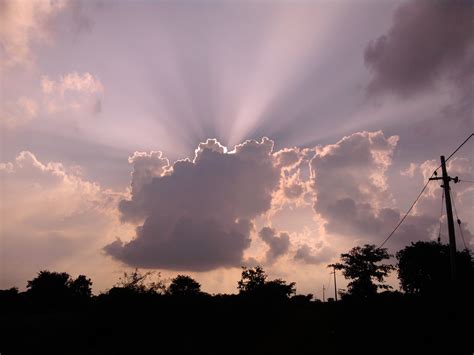 Free Photo India Sunset Clouds India Rays Free Download Jooinn