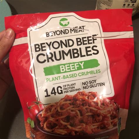 Beyond Meat Beyond Beef Crumbles Beefy Review Abillion