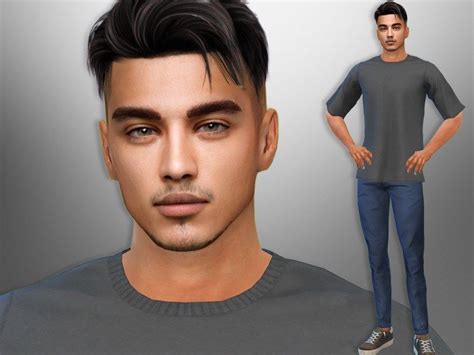 Emanuel Rosen The Sims 4 Catalog Sims 4 Hair Male Sims 4 The Sims