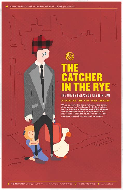 The Catcher In The Rye Poster On Behance