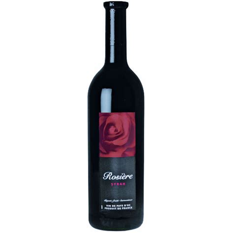 Auch sie haben in der regel eine kräftige säure und im abgang eine feine bitternote, die den wein zu einem hervorragenden essensbegleiter macht. Rosière Syrah Vin de Pays d'Oc 75cl - Volg online Shop