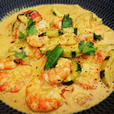 Wok De Crevettes Et Courgettes Au Curry Et Lait De Coco Hot Sex Picture