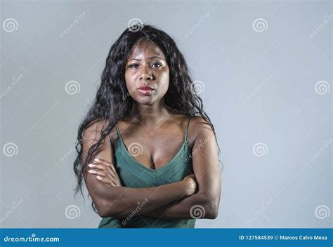 Young Beautiful And Stressed Black African American Woman Feeling Upset And Angry Looking