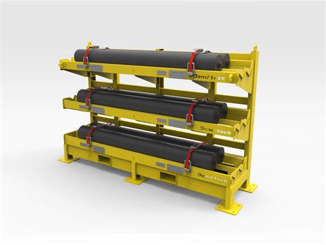 Conveyor Roller Storage Rack Bend Tech Group