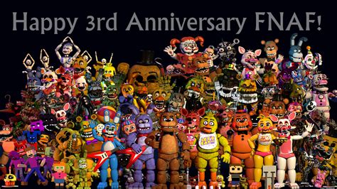 Share your thoughts, experiences, and stories behind the art. Fnaf Thank You! V12 SFM (Fnaf 3rd Anniversary Poster ...