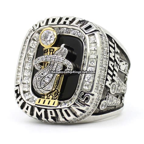 The heat entered the season as both the defending southeast division and eastern conference champions. 2012 Miami Heat NBA World Championship Ring - www ...
