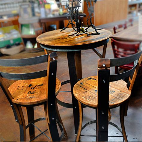 High top pub table set constructed from wood and finished in a superb black shade. High Top Table Sets - HomesFeed